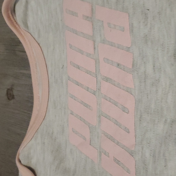 Puma | 3-Piece Baby Onesie and Pants Set | 3-6 Months | Pink - Picture 2 of 4